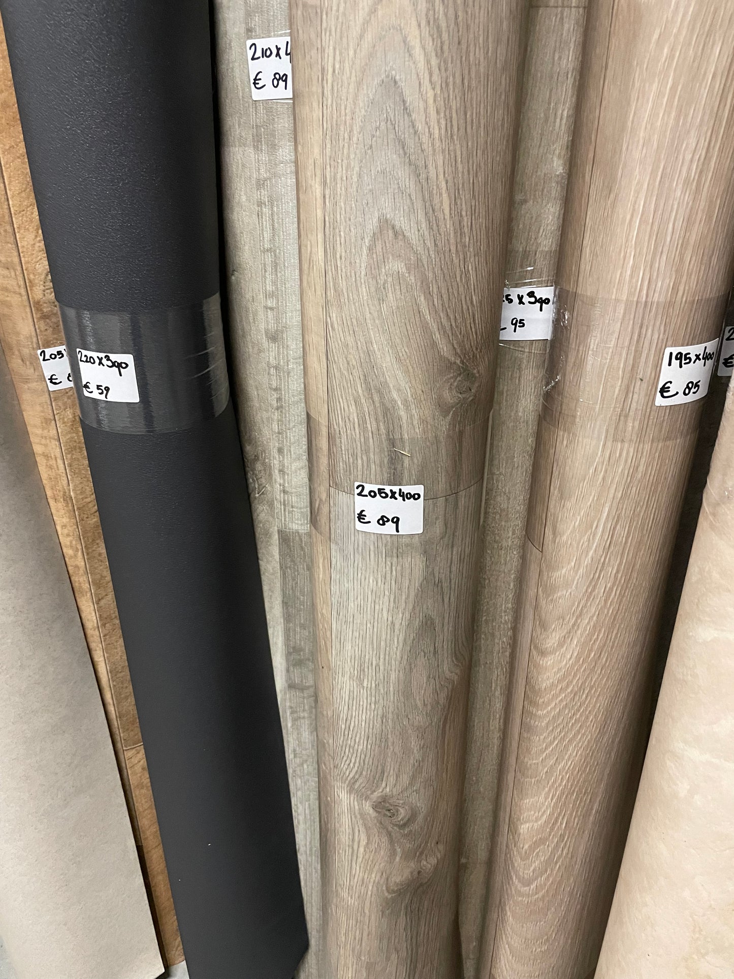 Naturel Noest Arm Eiken Vinyl Restpartij | 2,05x4,00mtr