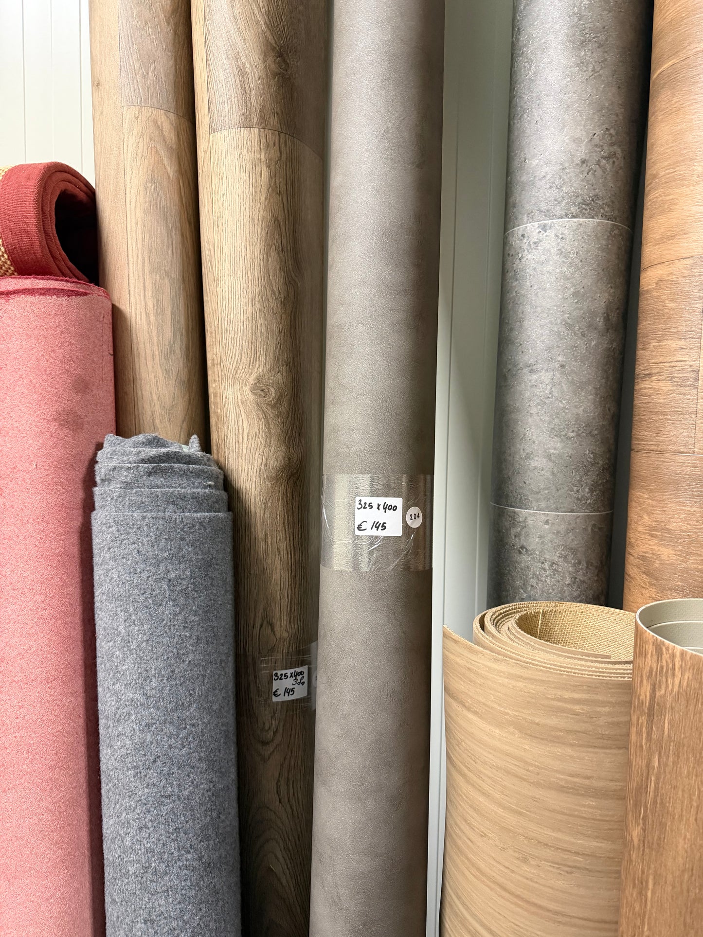 Grijs Betonlook Vinyl Restpartij |
3,25x4,00mtr