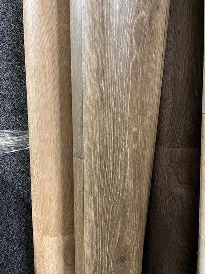 Donkerbruin Eiken Vinyl Restpartij | 2,55x4,00mtr