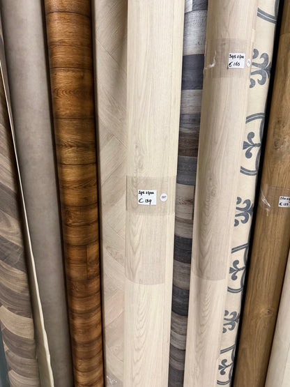 Licht Wit Eiken Vinyl Restpartij | 2,95x4,00 (11,8m2)