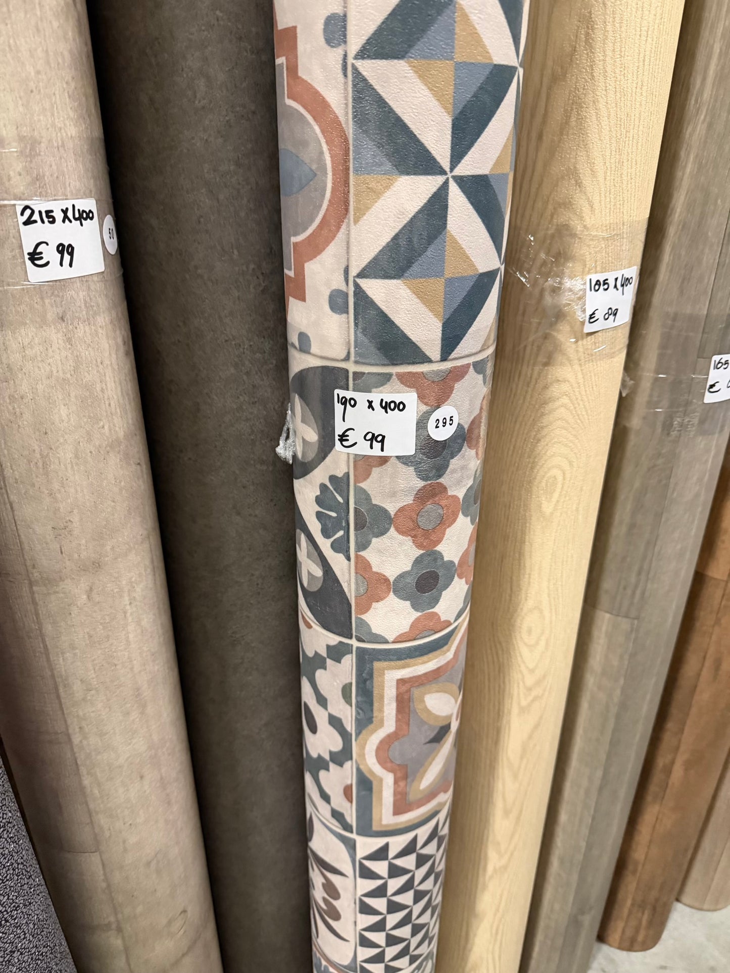 Portuguese Tegels Vinyl Restpartij | 1,90x4,00mtr (7,6m2)