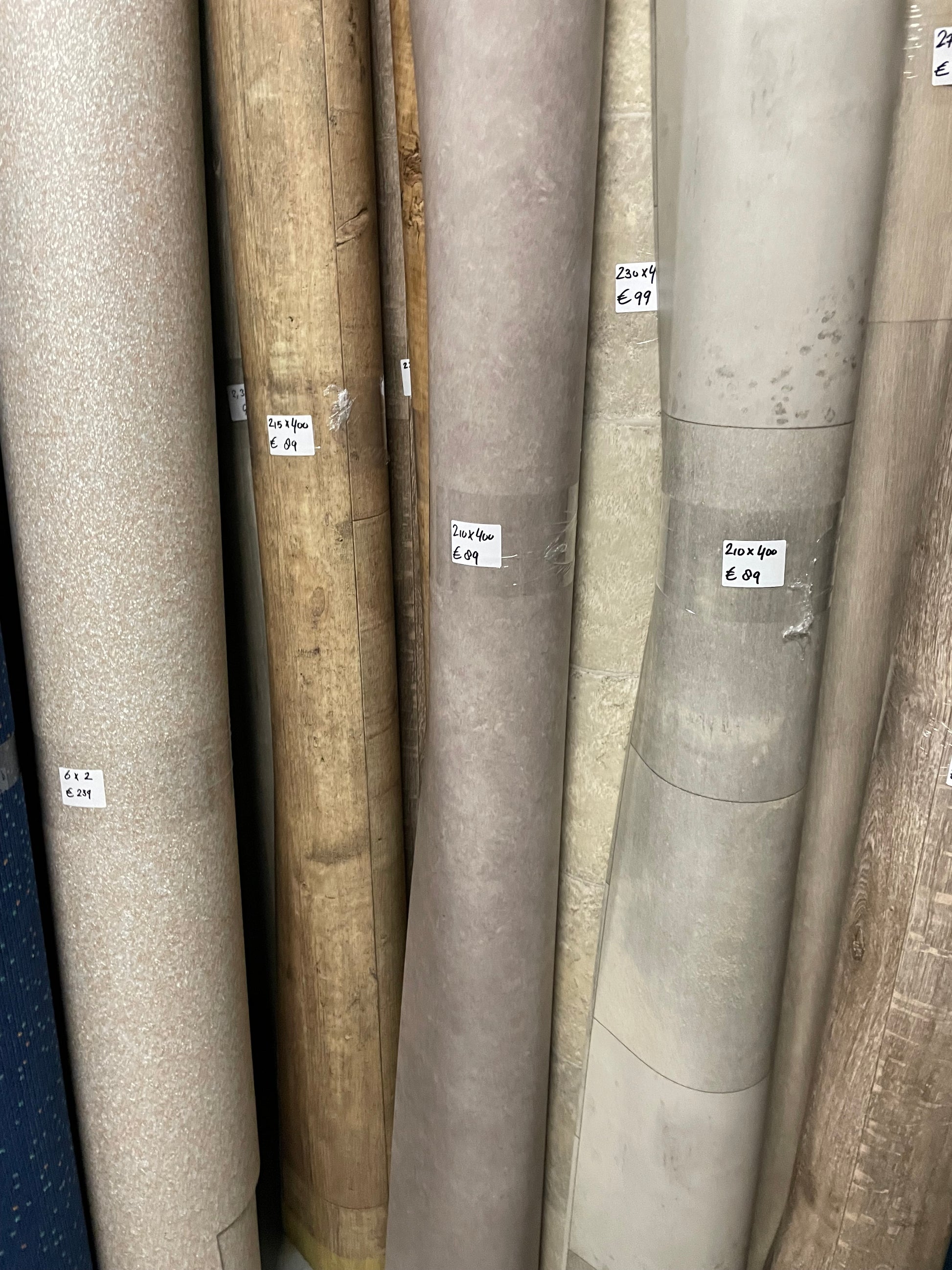 Betonlook Vinyl Restpartij | 2,10x4,00mtr - Vinylrestpartij.nl 