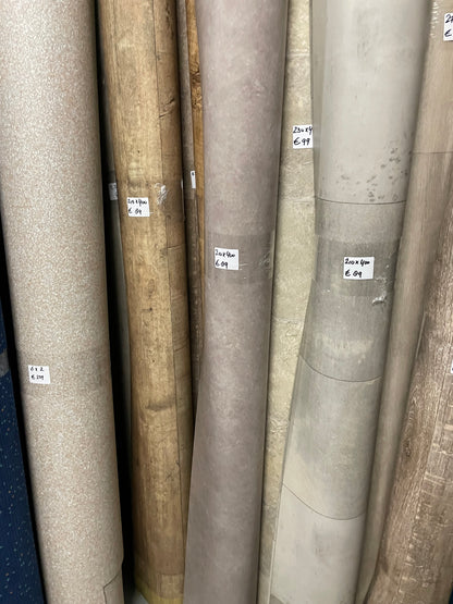 Betonlook Vinyl Restpartij | 2,10x4,00mtr - Vinylrestpartij.nl 