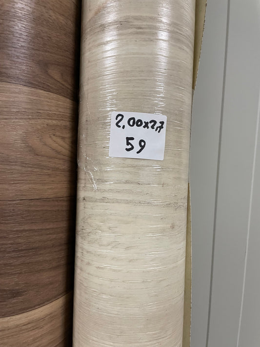 Wit Modern Eiken Vinyl Restpartij | 2,00x2,70mtr - Vinylrestpartij.nl 