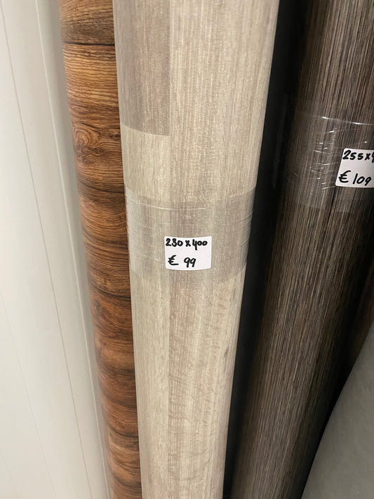Licht Eiken Vinyl Restpartij | 2,30x4,00mtr