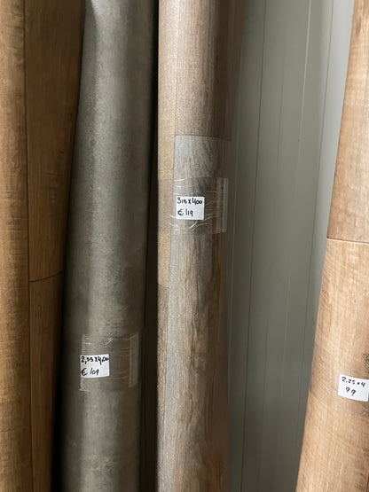 Rustiek Bruin Eiken Vinyl Restpartij | 3,15x4,00mtr