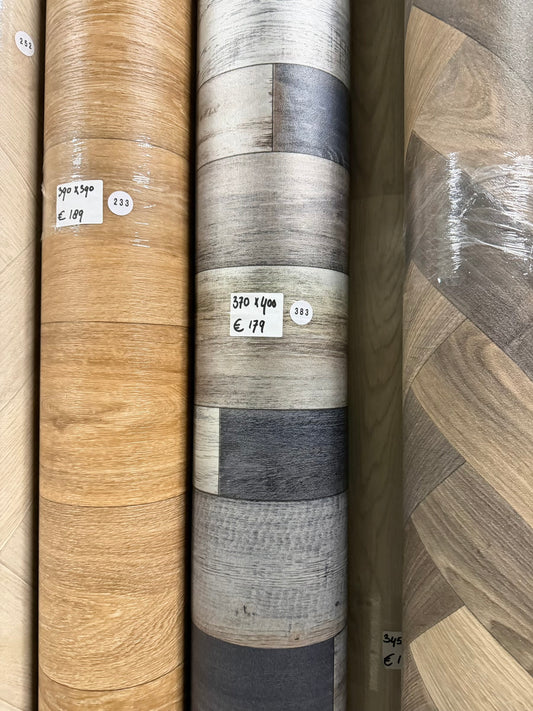 Multikleur Hout Vinyl Restpartij | 3,70x4,00 (14,8m2)