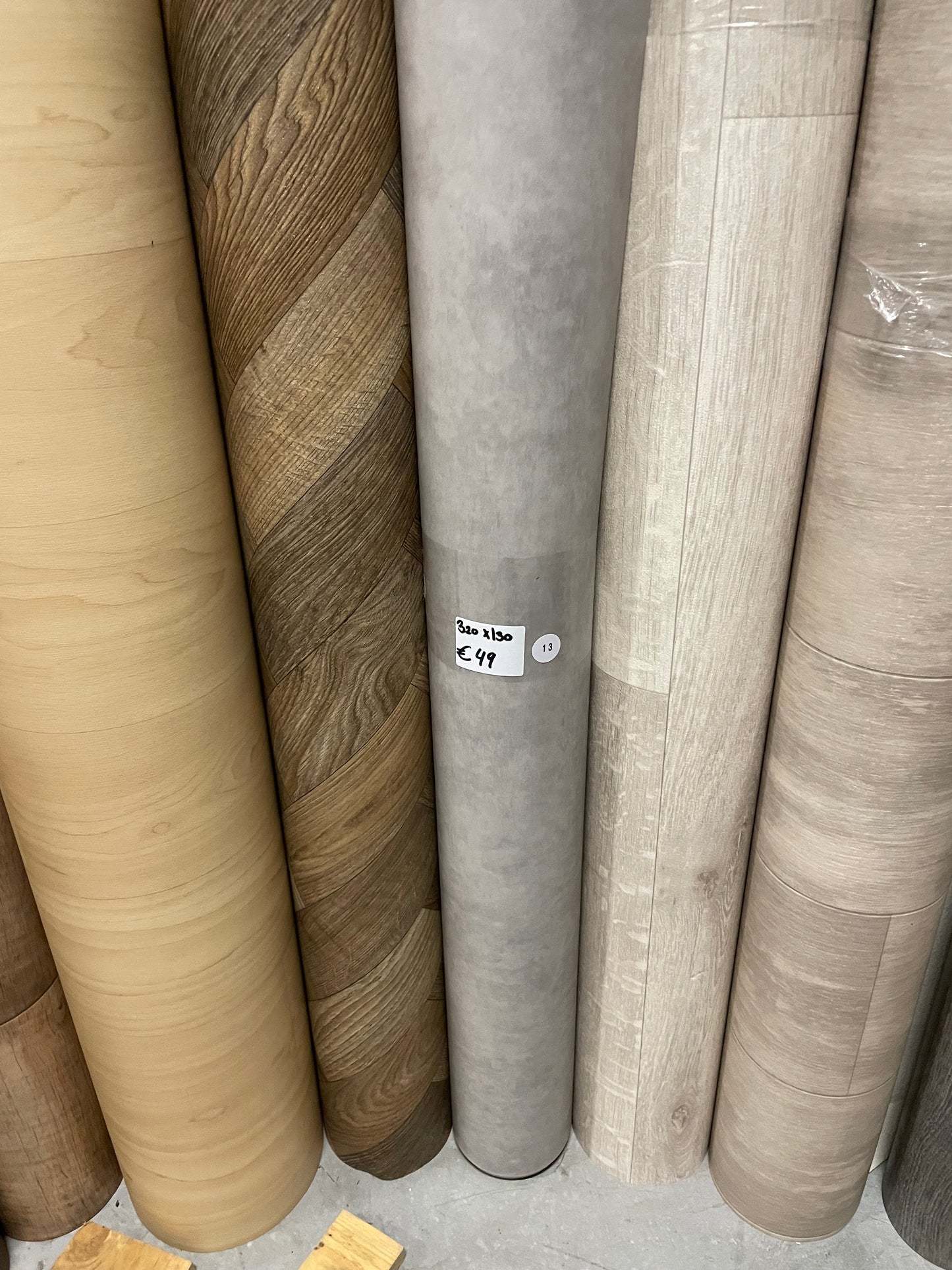 Grijs Betonlook Project Vinyl Restpartij | 1,30x3,20mtr