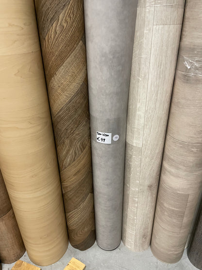 Grijs Betonlook Project Vinyl Restpartij | 1,30x3,20mtr