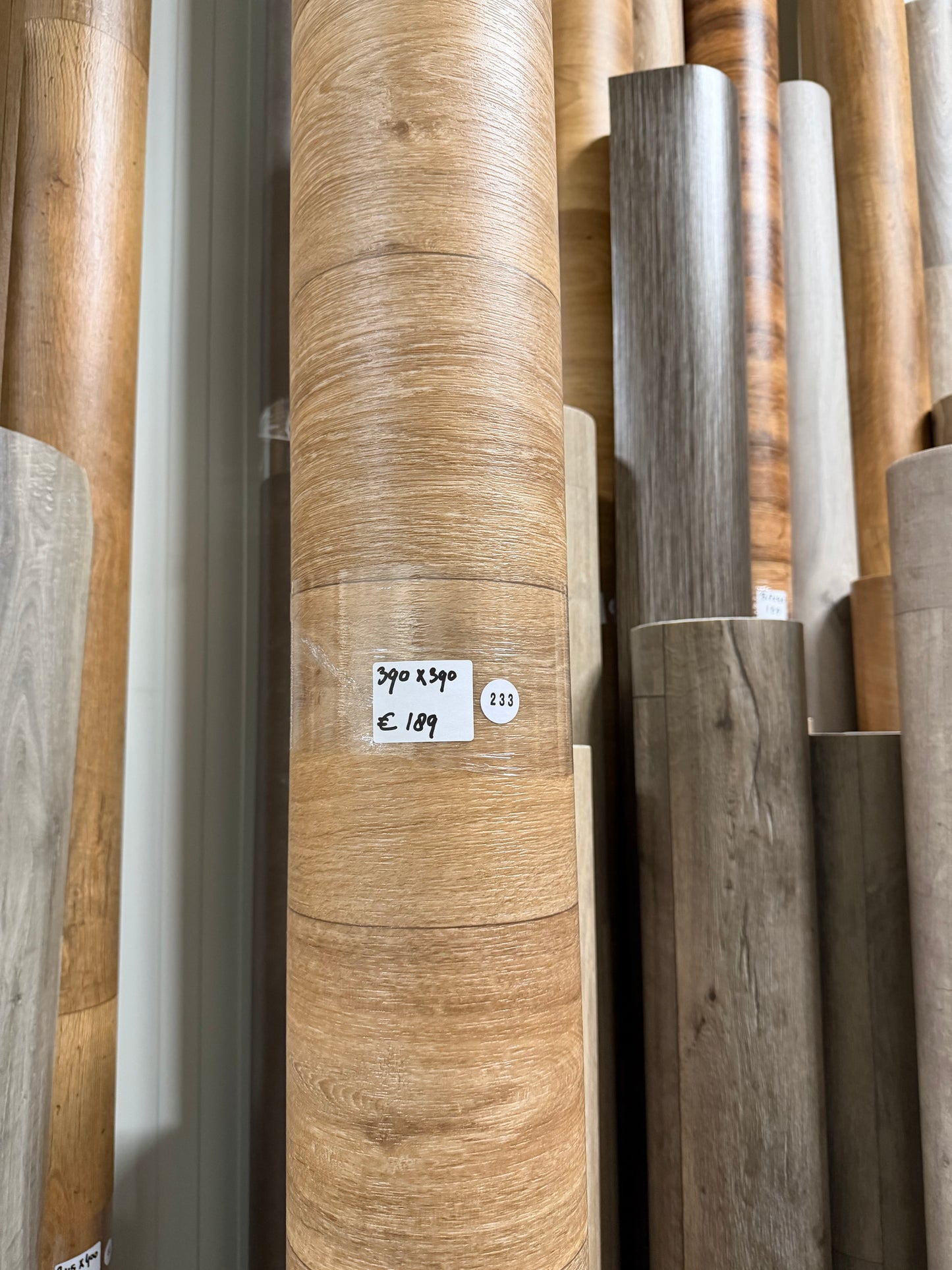 Warm Naturel Eiken Vinyl Restpartij | 3,90x3,90mtr