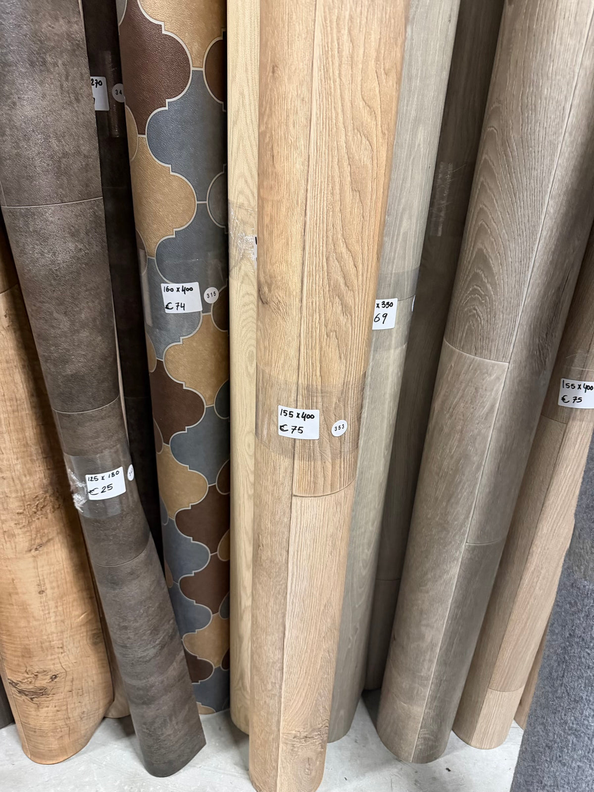 Naturel Eiken Vinyl Restpartij | 1,55x4,00 (6,2m2)