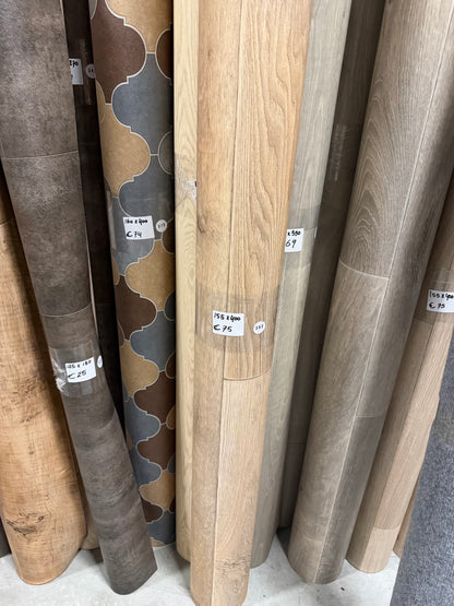 Naturel Eiken Vinyl Restpartij | 1,55x4,00 (6,2m2)