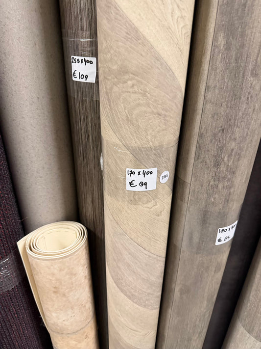 Noest Arm Visgraat Vinyl Restpartij | 1,70x4,00mtr (6,8m2)