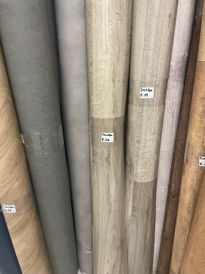 Multikleur Eiken Vinyl Restant | 2,50x4,00mtr