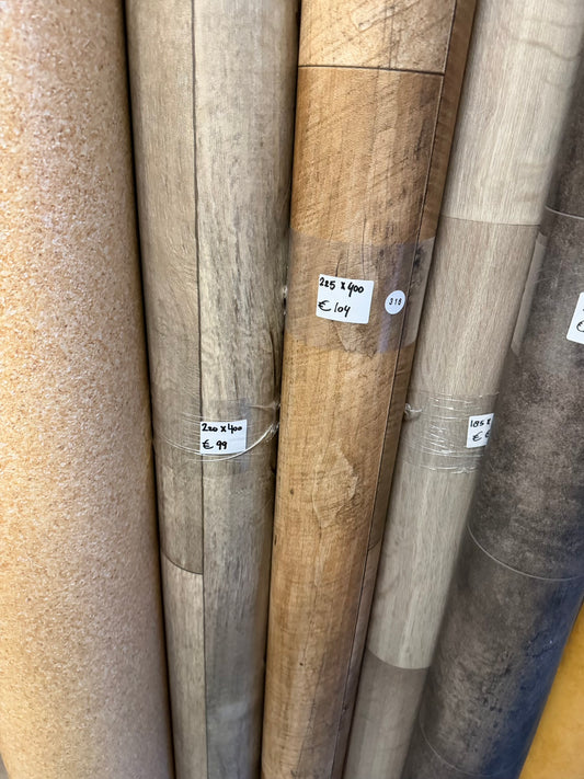 Landelijk Eiken Vinyl Restpartij | 2,25x4,00mtr (9,0m2)