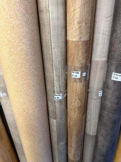 Landelijk Eiken Vinyl Restpartij | 2,25x4,00mtr (9,0m2)