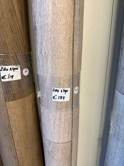 Grijsbruin Eiken Noestarm Vinyl Restpartij | 2,85x3,90mtr (11,1m2)