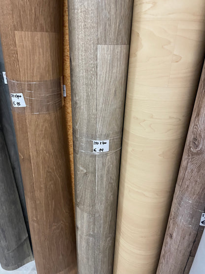 Greige Eiken Vinyl Restpartij | 1,90x4,00mtr