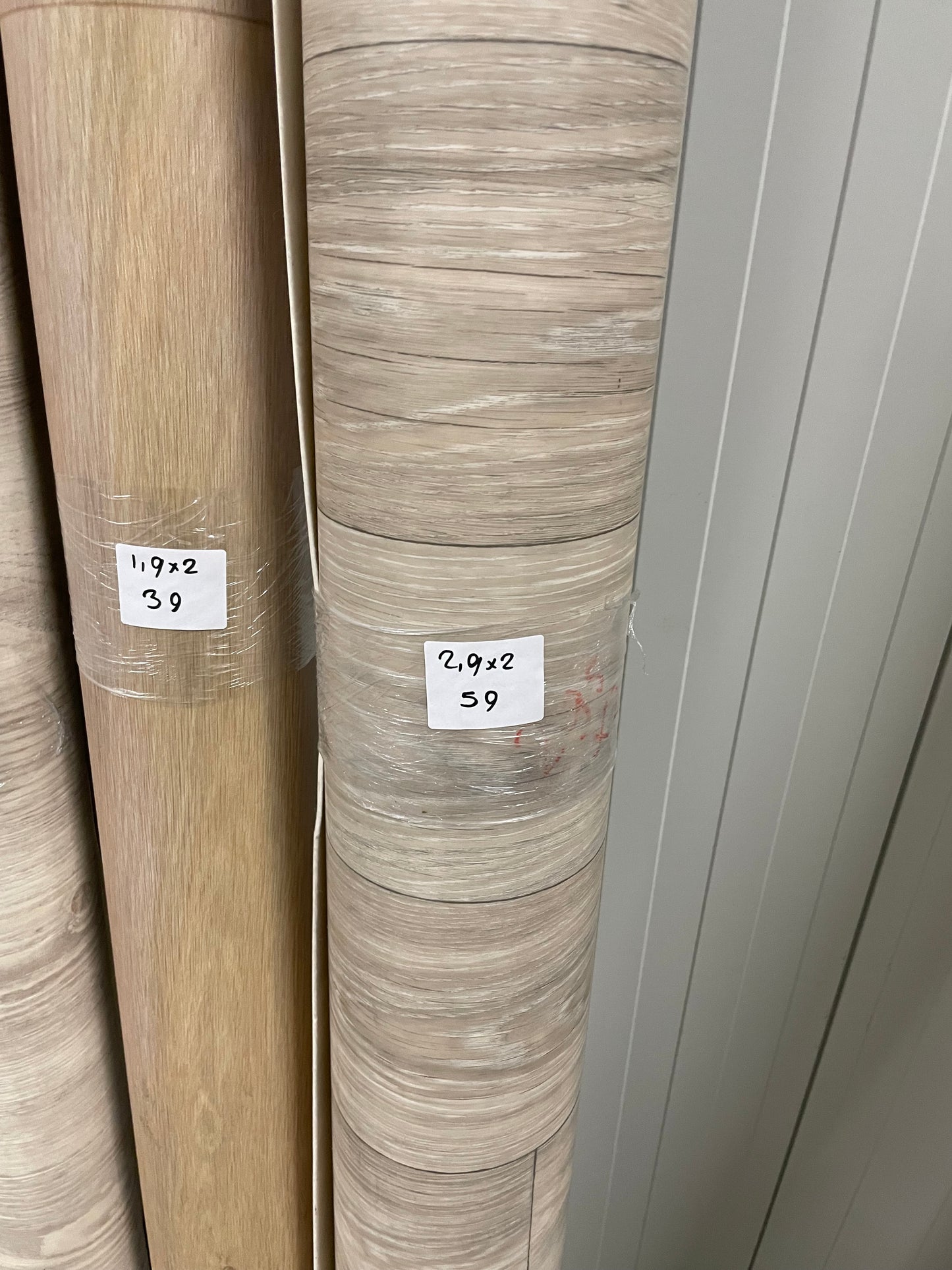 Houtmotief Grijs Eiken Vinyl Restpartij | 2,00x2,90mtr