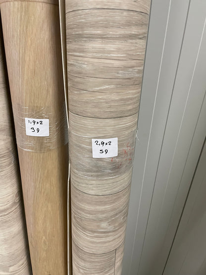 Houtmotief Grijs Eiken Vinyl Restpartij | 2,00x2,90mtr