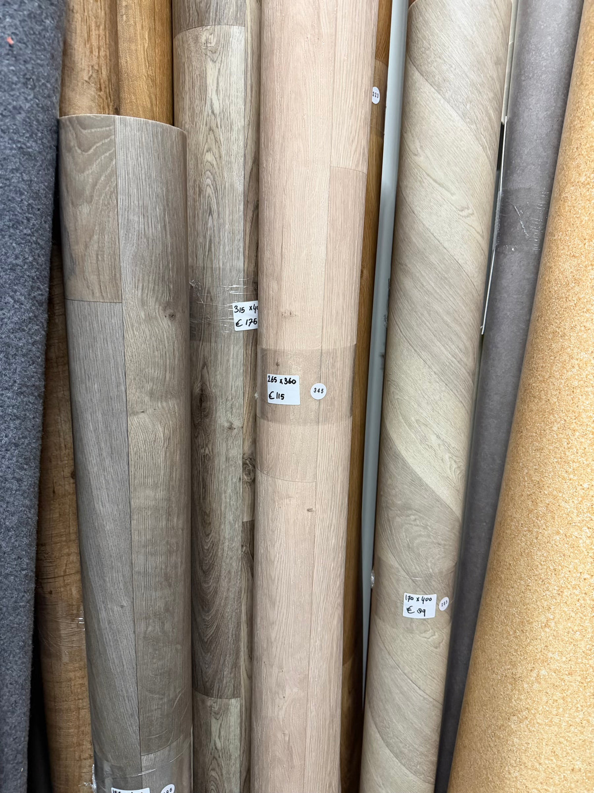Licht Greige Vinyl Restpartij | 2,65x3,60 (9,5m2)