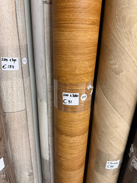 Warm Amsterdam Eiken Vinyl Restpartij | 2,00x3,80 (7,6m2)