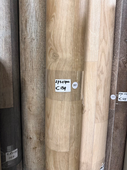 Naturel Eiken Vinyl Restpartij | 2,75x4,00 (11,0m2)