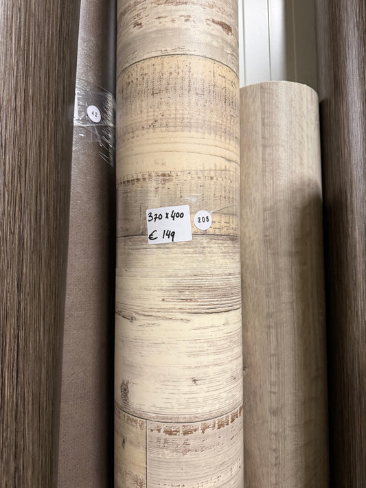 Steigerhout Look Vinyl Restpartij |
3,70x4,00mtr