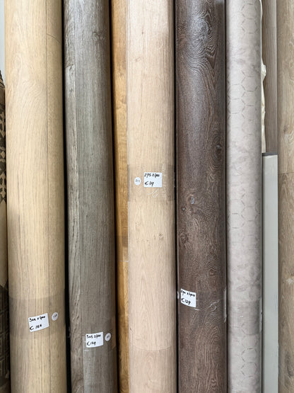 Licht Beige Eiken Vinyl Restpartij |
2,75x4,00mtr