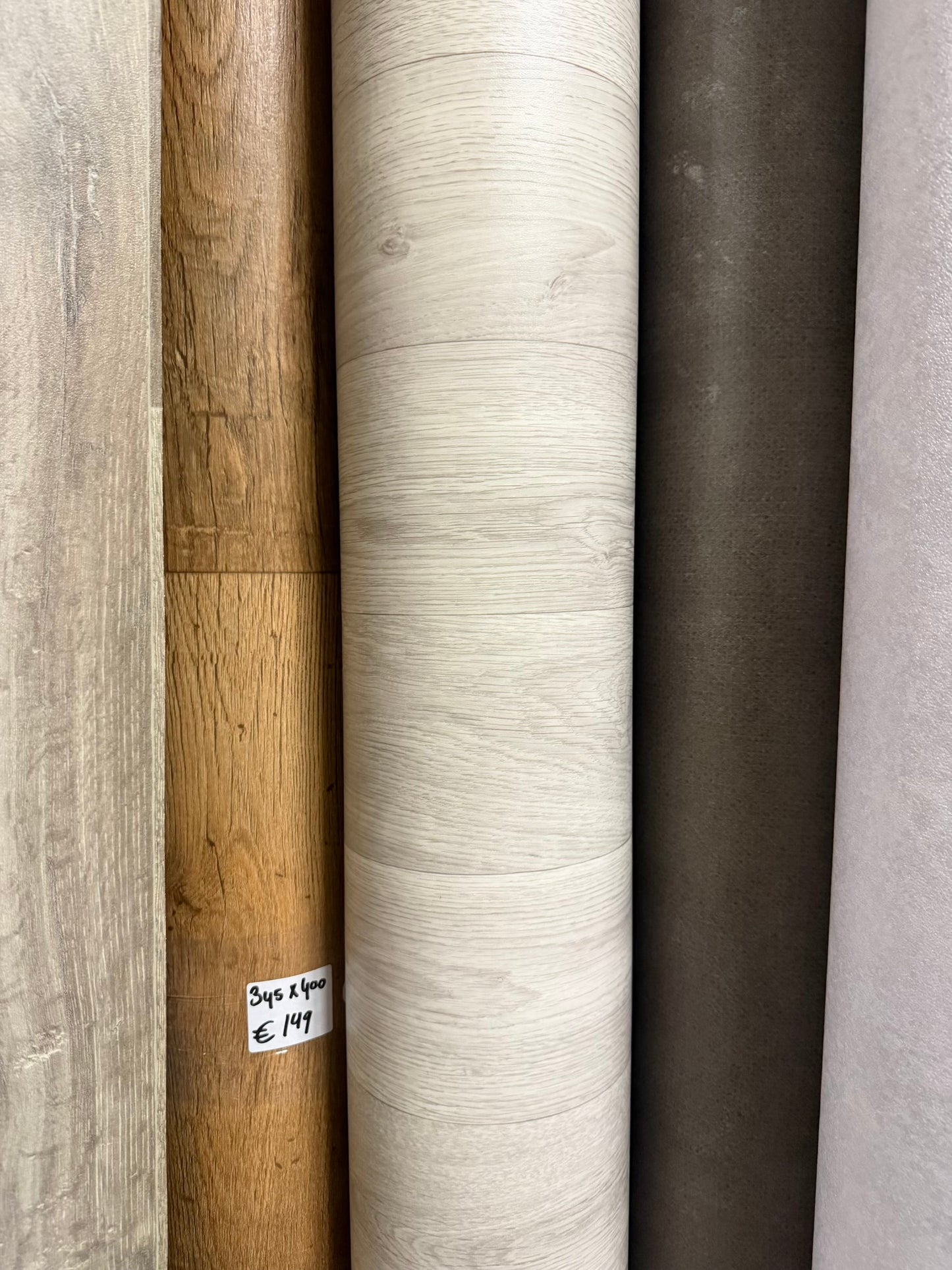 Wit Eiken Vinyl Restpartij | 4,30x3,90mtr (16,7m2)