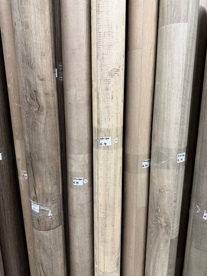 Licht Steigerhout Look Vinyl Restpartij |
2,95x4,00mtr