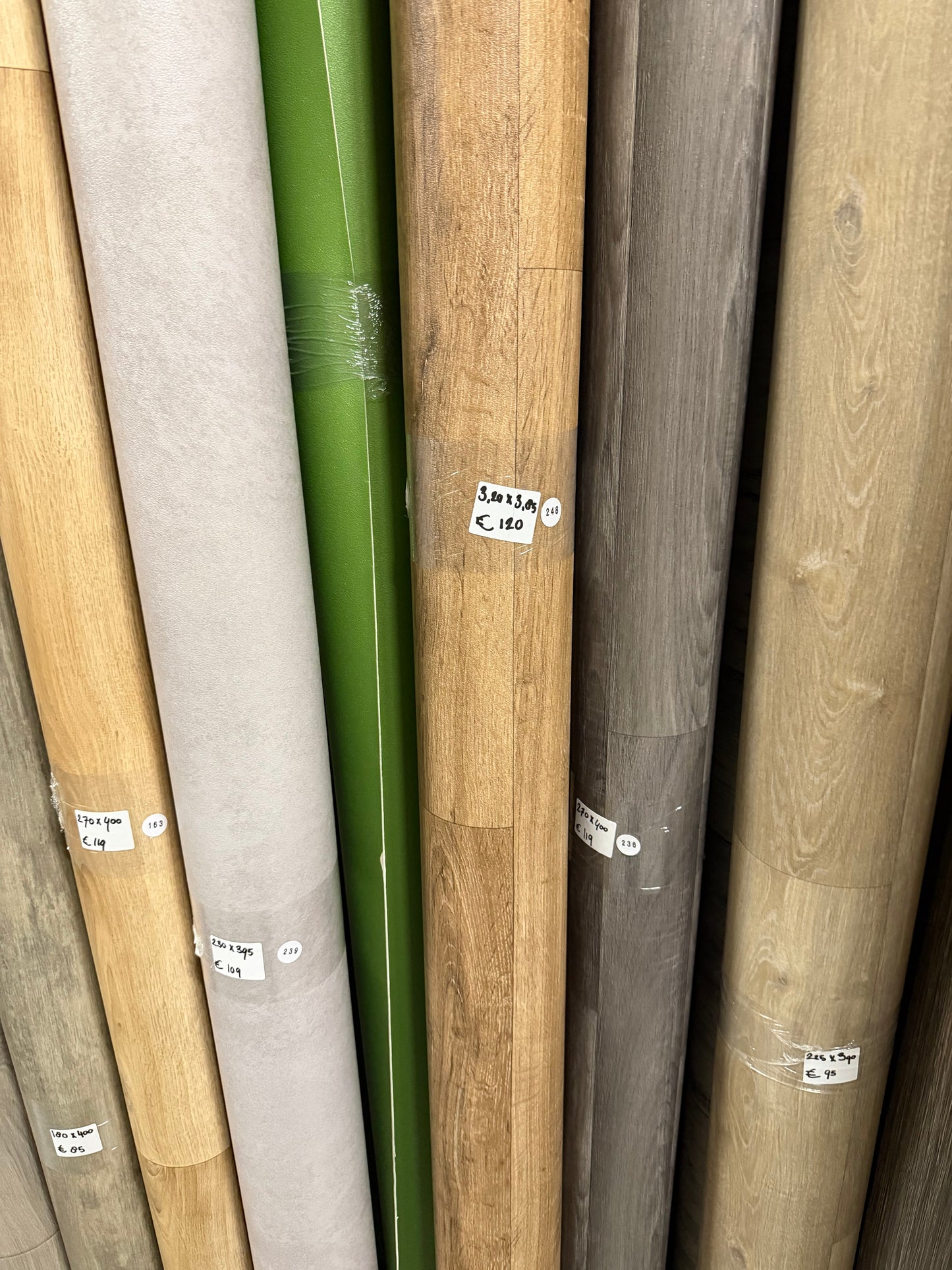 Rustiek Naturel Eiken Vinyl Restpartij | 3,20x3,85mtr