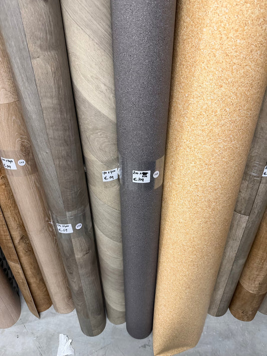 Donker Granietlook Vinyl Restpartij | 2,10x3,75 (7,9m2)