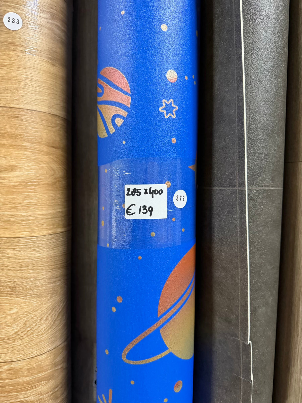 Kinder Vinyl Thema Heelal Restpartij | 2,85x4,00 (11,4m2)