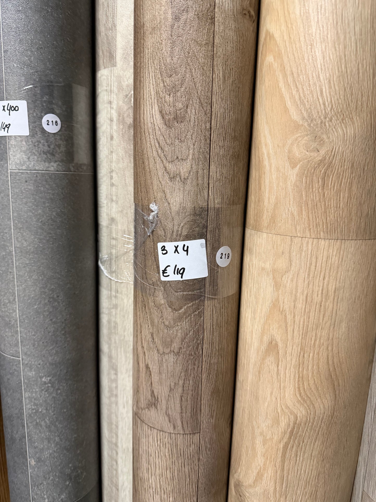 Grijsbruin Haarlem Eiken Vinyl Restpartij |
3,00x4,00mtr