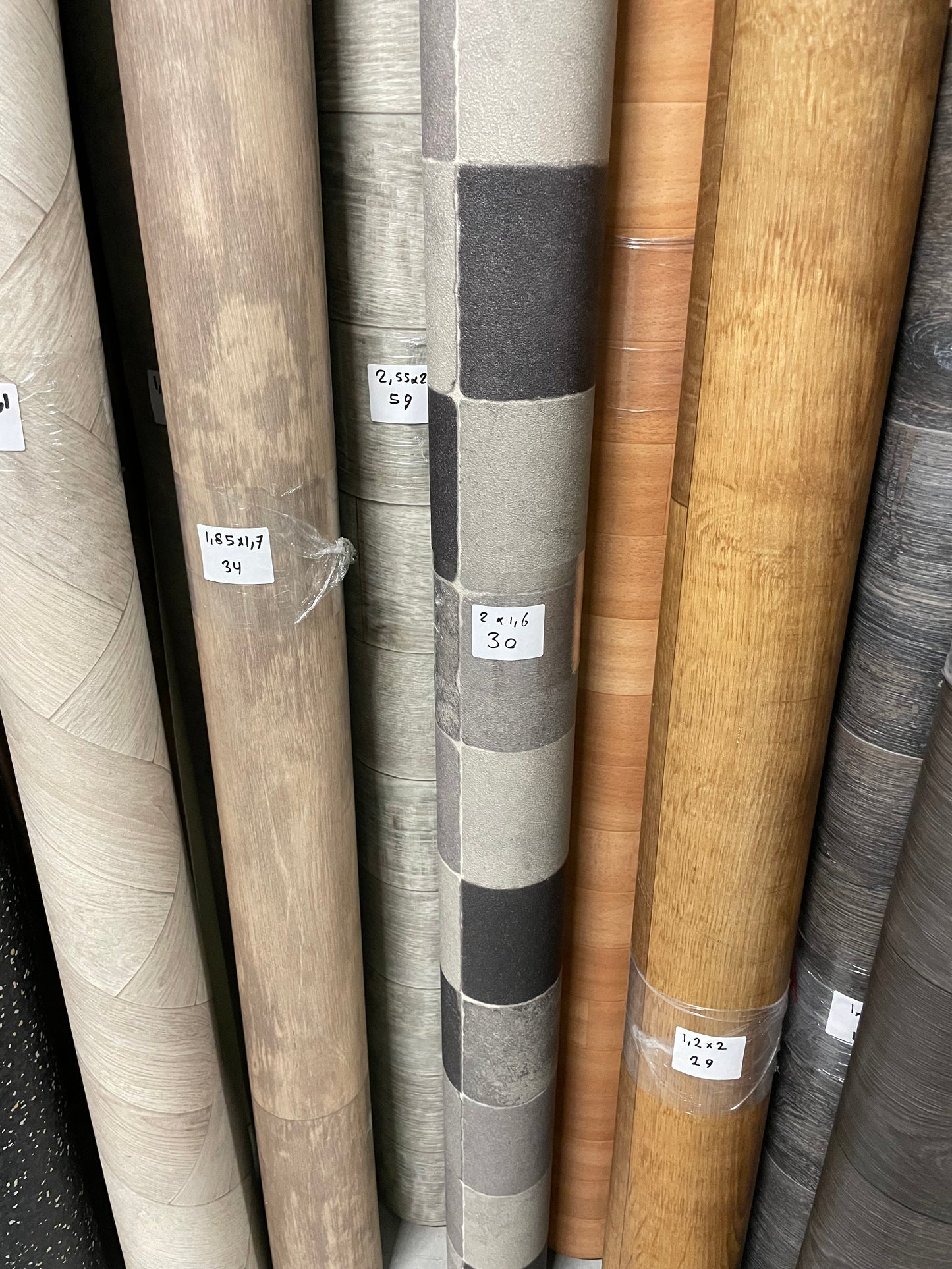 Multicolor Tegelmotief Vinyl Restpartij | 1,60x2,00mtr - Vinylrestpartij.nl 