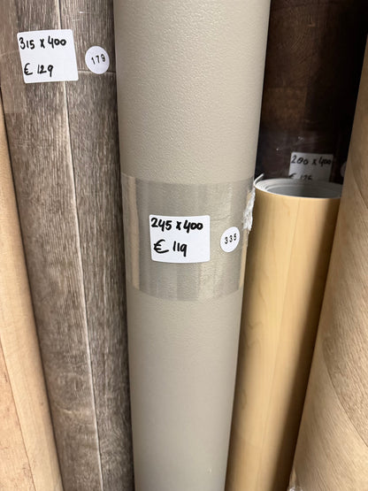 Egaal Groen Vinyl Restpartij | 2,45x4,00mtr (9,8m2)