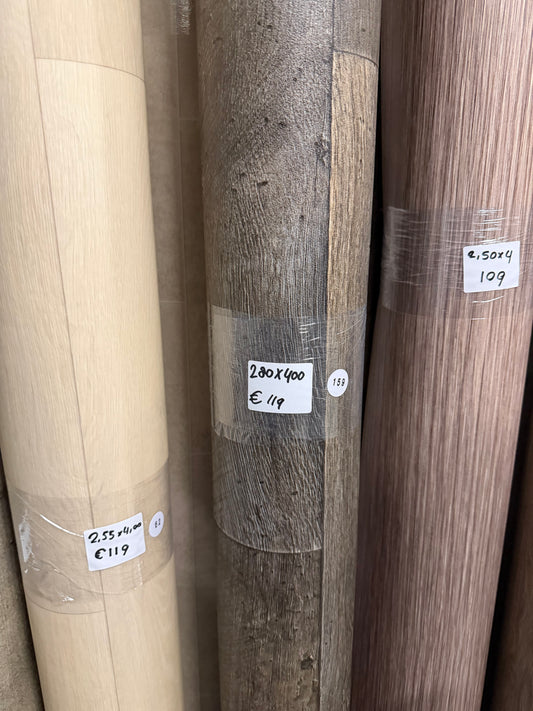 Barnwood Eiken Vinyl Restpartij |
2,80x4,00mtr