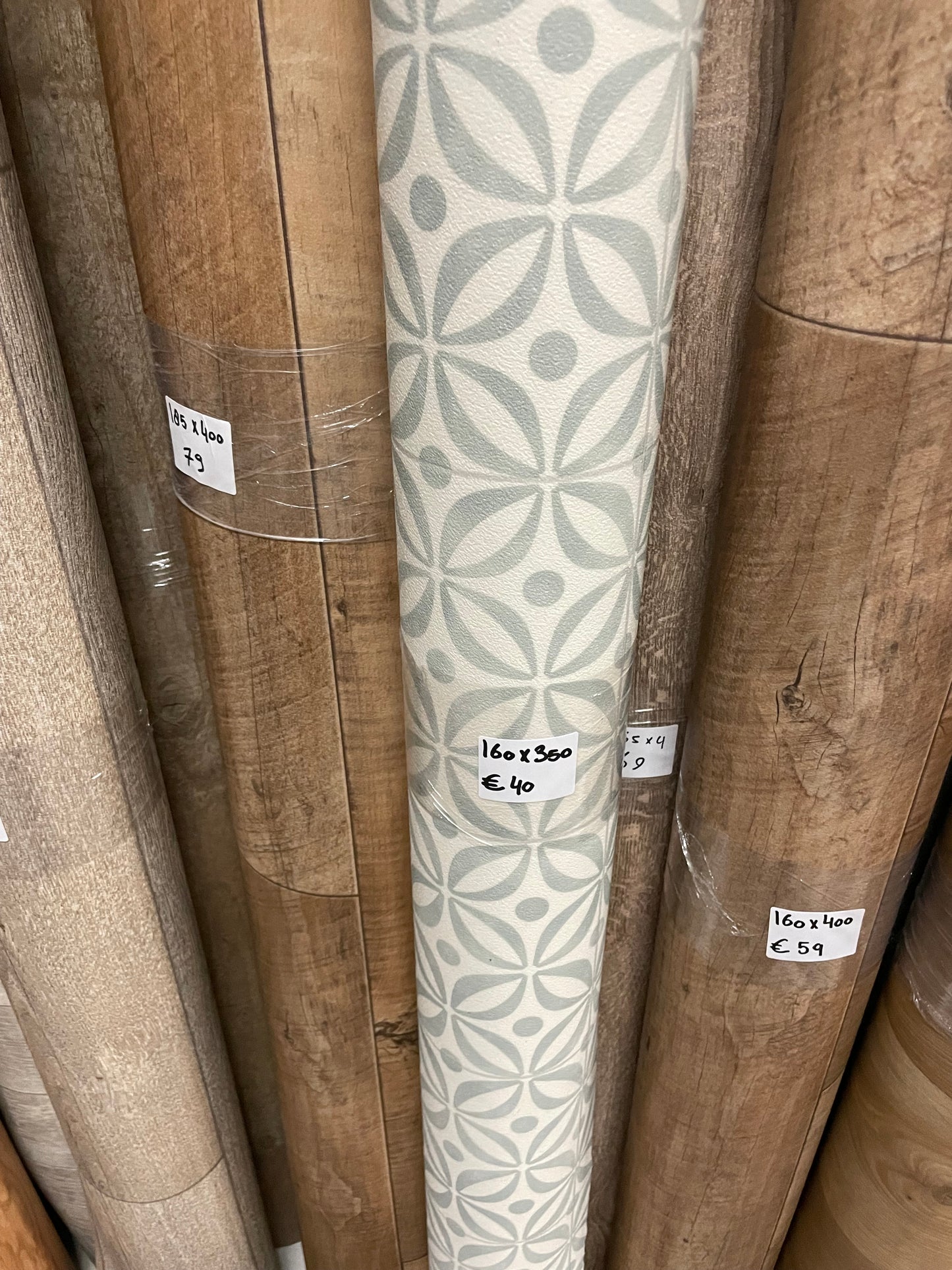 Tegel Vinyl Coupon | 1,60x3,50mtr - Vinylrestpartij.nl 
