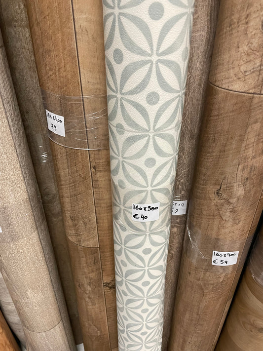 Tegel Vinyl Coupon | 1,60x3,50mtr - Vinylrestpartij.nl 