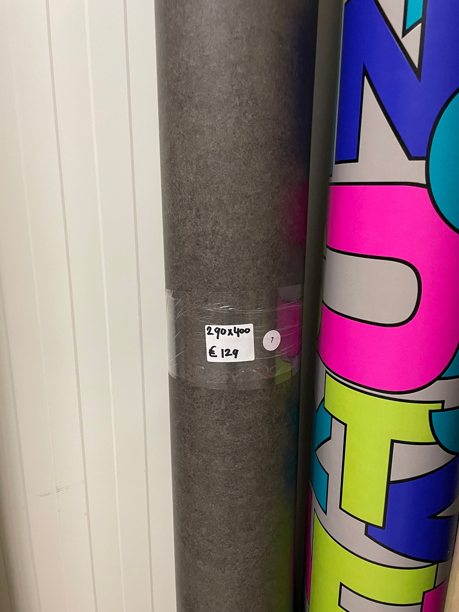 Antraciet Betonlook Project Vinyl Restpartij | 2,90x4,00mtr - Vinylrestpartij.nl 