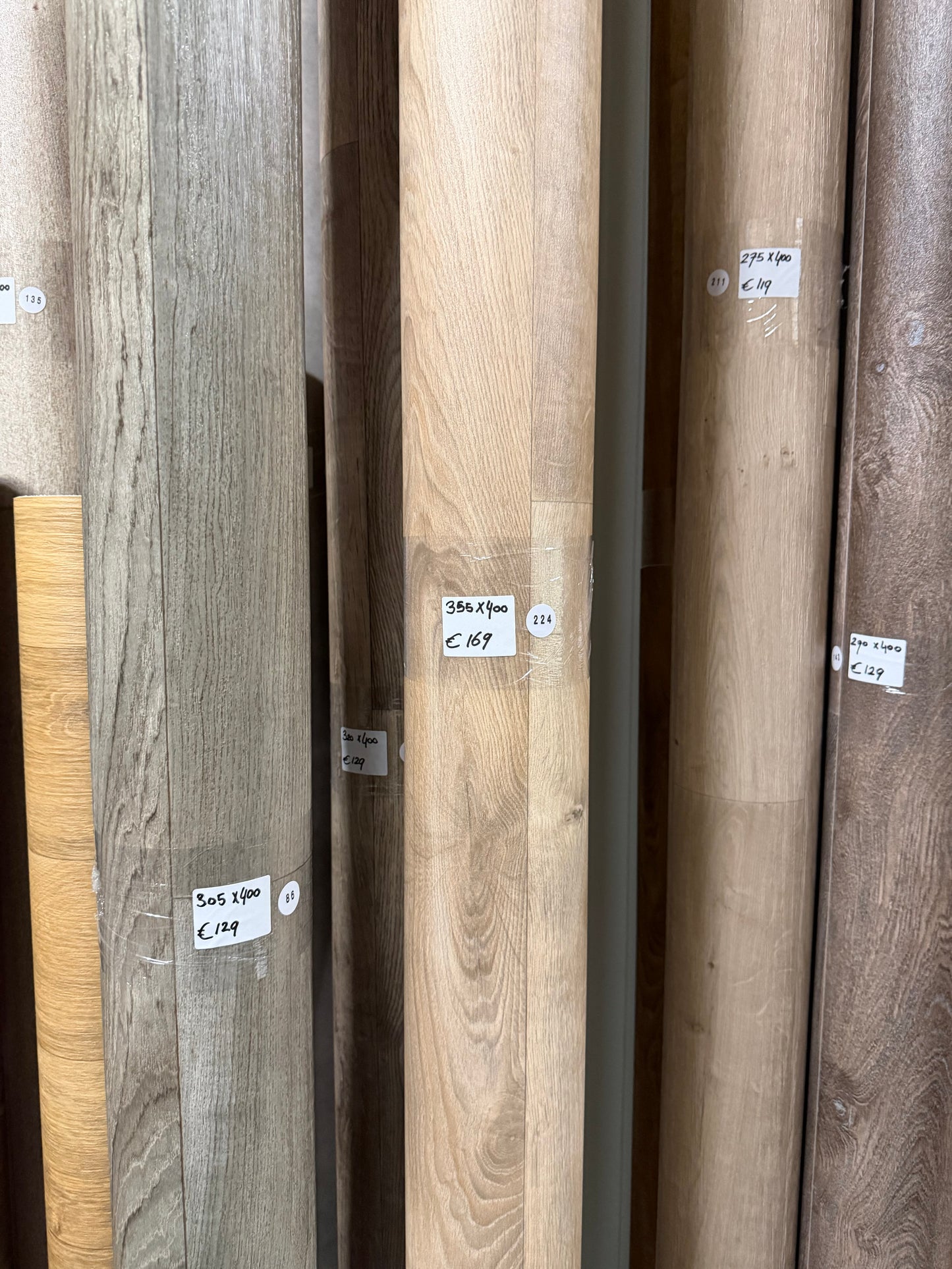 Licht Natuur Eiken Project Vinyl Restpartij |
3,55x4,00mtr