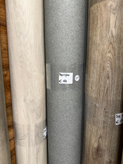 Grijs Granito Vinyl Restpartij |
3,45x4,00mtr