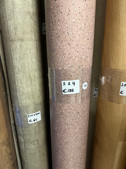 Grijs Granietlook Vinyl Restpartij |
3,00x4,00mtr