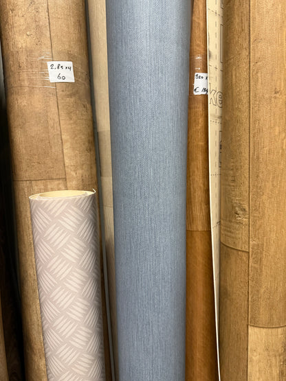 Blauw Textiel Motief Vinyl Restpartij |
1,75x4,00mtr