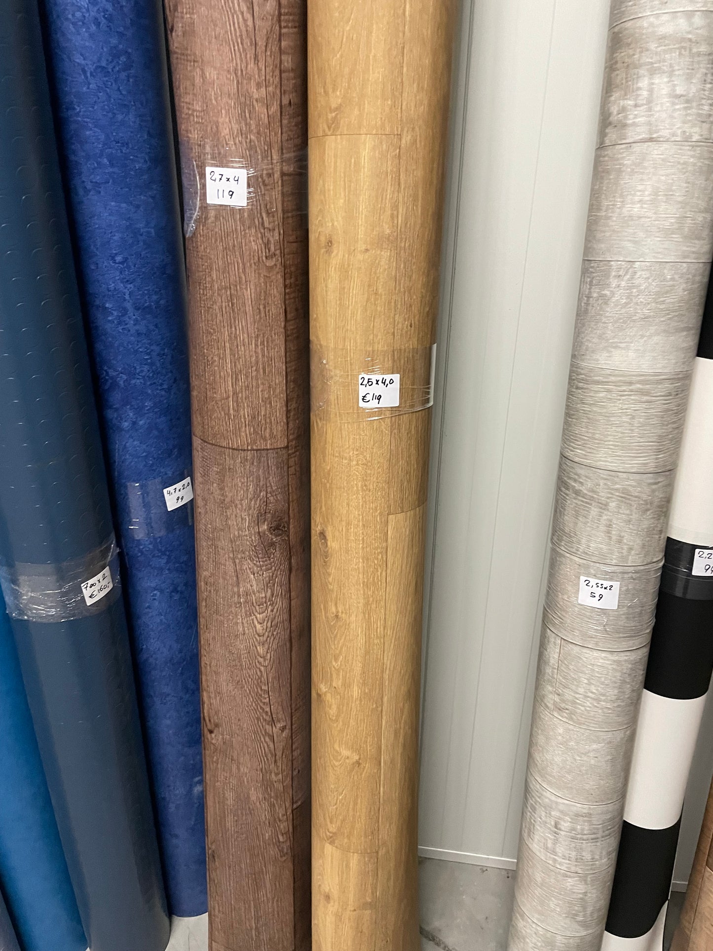 Naturel Eiken Project Vinyl Restpartij | 2,50x4,00mtr