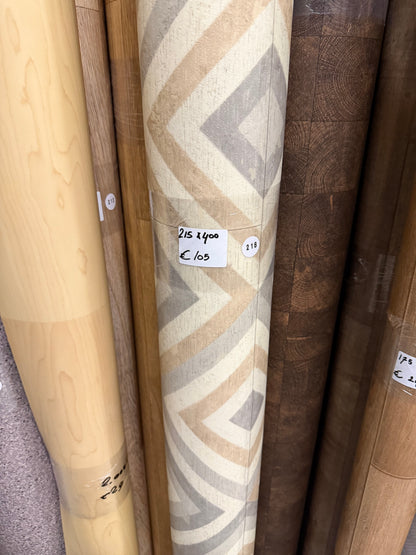 Tegelpatroon Vinyl Restpartij |
2,15x4,00mtr