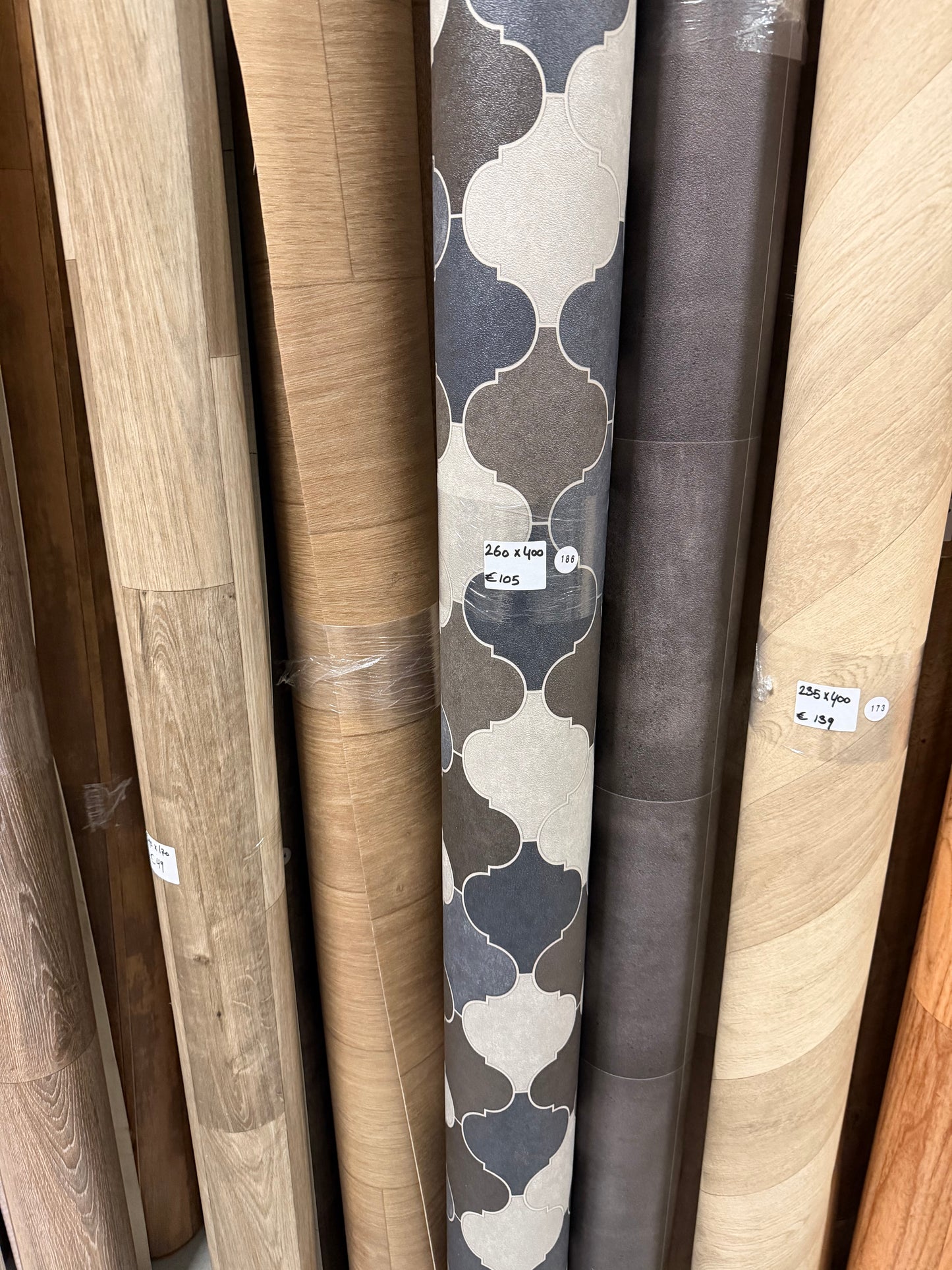 Tegelpatroon Vinyl Restpartij |
2,60x4,00mtr