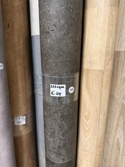 Donker Tegellook Vinyl Restpartij | 2,65x4,00 (10,6m2)