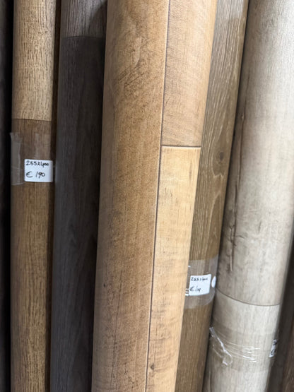 Licht Boer Eiken Vinyl Restpartij | 1,85x4,00mtr (7,4m2)
